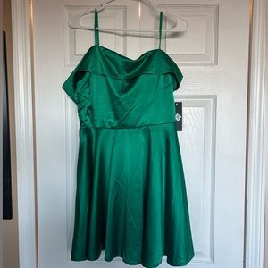 Emerald Green Cocktail Dress